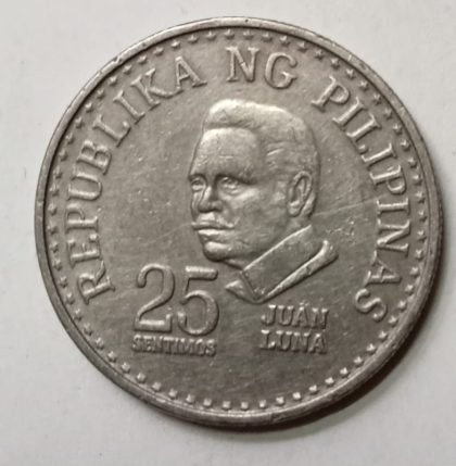PILIPINAS 25 SENTIMO 1978(used) - Image 2