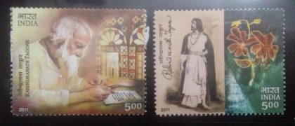 Rabindranath Tagore 150 years of Birth Anniversary (Set of 2)