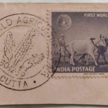 30 Dec.'59 First World Agriculture Fair,New Delhi. 1st Day Cancellation