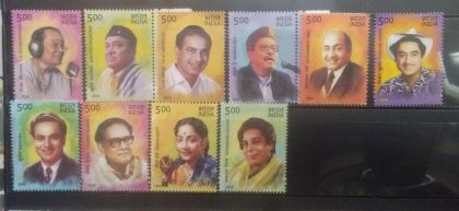 Legendary Singers of India (Set of 10)
