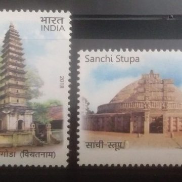 India vietnam Joint Issue with a theme of Ancient Heritage (Set of 2)