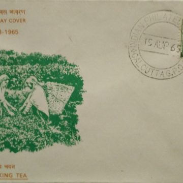4th Series Tea Plucking-15-08-1965 (Definitive FDC)