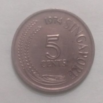 5 Cents 1974 Singapore/ Singapore