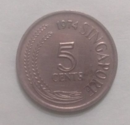 5 Cents 1974 Singapore/ Singapore