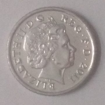 5 pence Elizabeth II 2011 unc