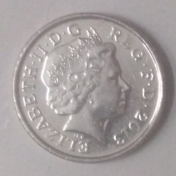 5 pence Elizabeth II 2013 unc