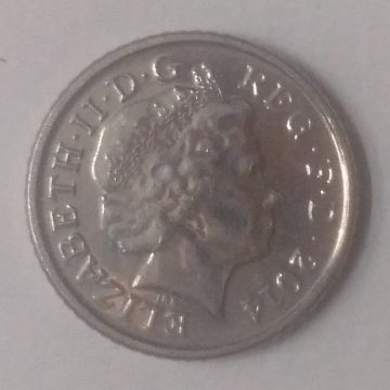 5 pence Elizabeth II 2014 unc