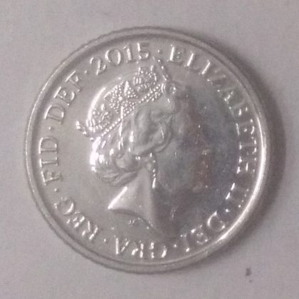 5 pence Elizabeth II 2015 unc