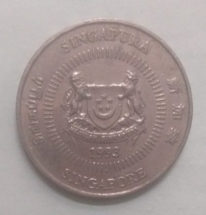 50 Cents 1993 Majulah Singapora/ Singapore (used)
