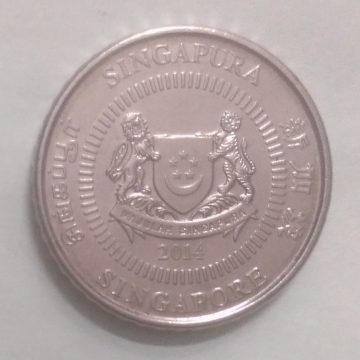 50 Cents 2014 Majulah Singapora/ Singapore (unc)