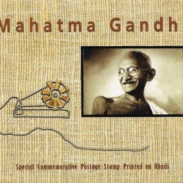 INDIPEX-2011 KHADI -Gandhi - 2011 (Indian Miniature Sheets)