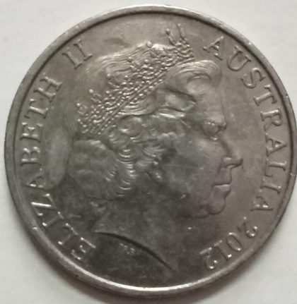 AUS_2012_20 Cent  (used)
