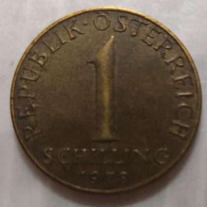 AUSTRIA 1 SCHILLING 1978(used)