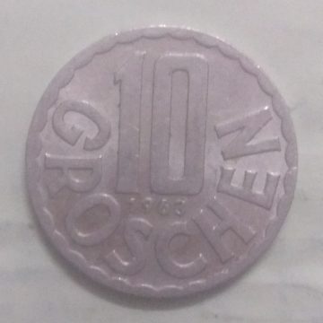 AUSTRIA 10 GROSCHEN 1963(used)