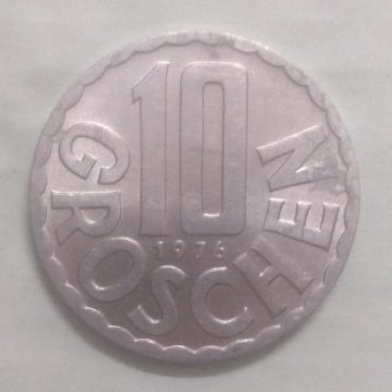 AUSTRIA 10 GROSCHEN 1976(unc)