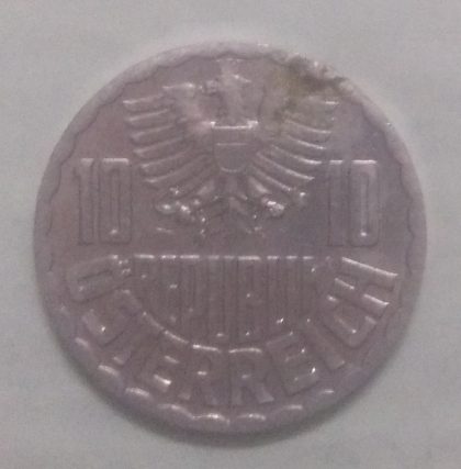 AUSTRIA 10 GROSCHEN 1978(used) - Image 2
