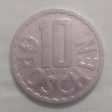 AUSTRIA 10 GROSCHEN 1979(unc)