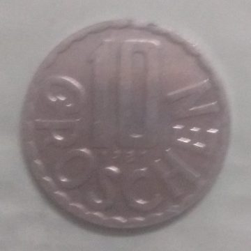 AUSTRIA 10 GROSCHEN 1981(unc)