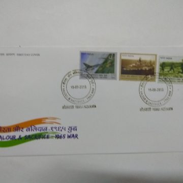 First Day Cover 15 Sep. '15 Bicentenary of 1965 India Pakistan War.(FDC-2015)