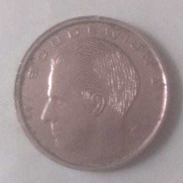 BELGIUM 1 FRANC 1990(Used)