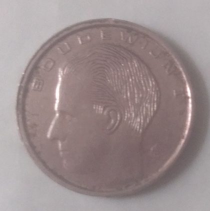 BELGIUM 1 FRANC 1990(Used)