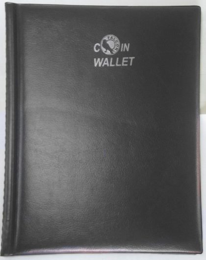 Big Coin Wallet with Coin Holders -Fine Quality-Fresh Stock 10 Pages / 200 Capacity (MT)