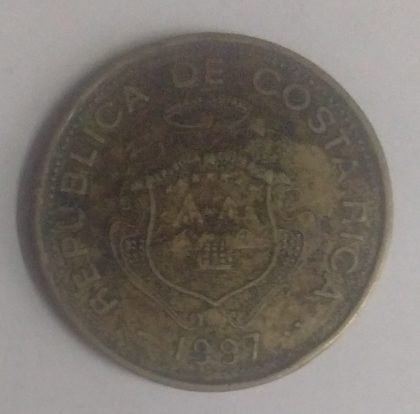COSTA RICA(Central america) 50 COLONES 1997(used) - Image 2