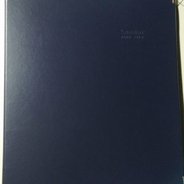 CURRENCY Ring Binder without Dust Cover -Fine Quality-Fresh Stock Taiwan CHUYU