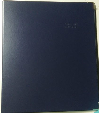 CURRENCY Ring Binder without Dust Cover -Fine Quality-Fresh Stock Taiwan CHUYU