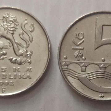 CESKOSLOVENSKA 5 KORUNA 2002(Used)