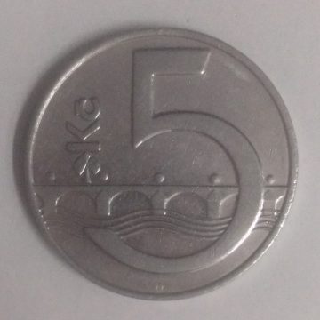 CESKOSLOVENSKA 5 KORUNA 1994 (Used)