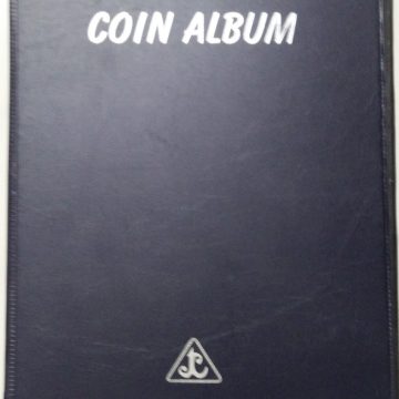 Coin Album Medium Size 12 pages / 144 coins (cj)