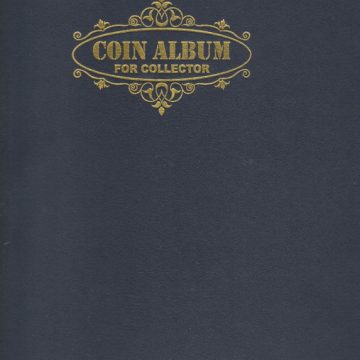 Coin Album Ring Binder with Dust Cover -Super Fine Quality-Fresh Stock Taiwan CHUYU