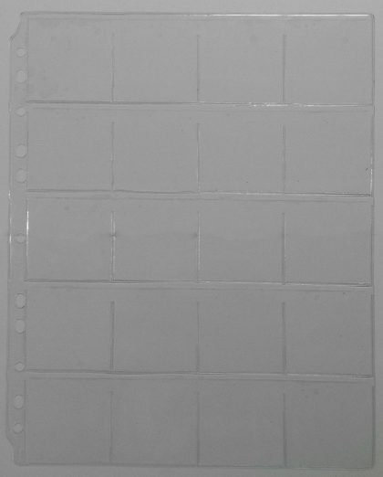 Coin Sheets (China) Set of 5 -Fine Quality-Fresh Stock 2 x 2