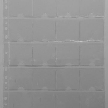 Coin Sheets (Taiwan) Set of 5 -Fine Quality-Fresh Stock 2 x 2