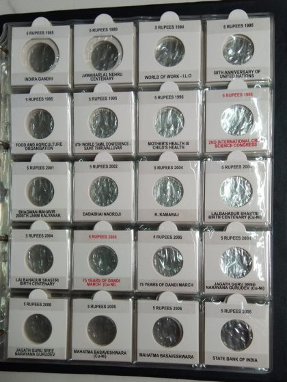 Commemorative Coin 1976-2021 Mint Wise -# 500+ ( WITH COIN HOLDERS & STICKERS ONLY ) ( NO COINS ) - Image 2