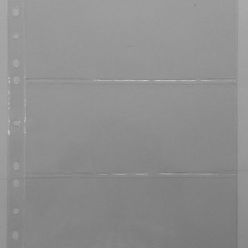 Currency Sheets(Taiwan)Set of 5-Fine Quality-Fresh Stock 3 Divider CHUYU Brand