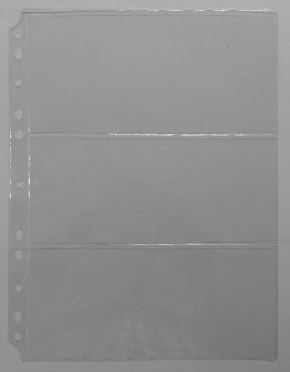 Currency Sheets (China) Set of 5 -Fine Quality-Fresh Stock 3 Divider
