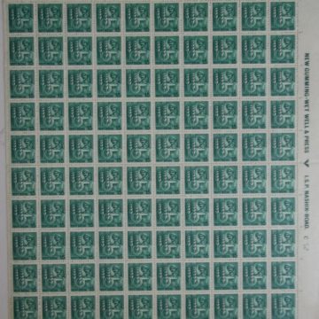 Definitive 6th Series Technology in Agriculture 15p (Stamp Full Sheet) - 100 Stamps