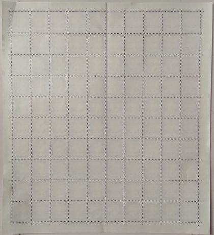 Definitive 11th Series Yoga 25p (Stamp Full Sheet) - 100 Stamp - Image 2
