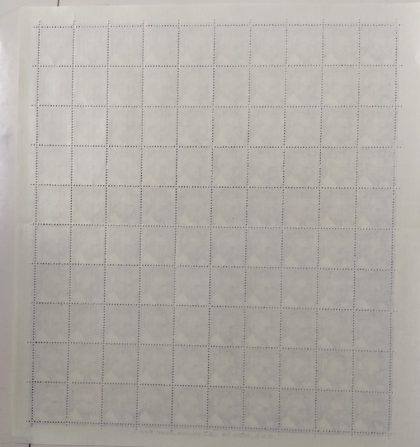 Definitive 11th Series Mahatma Gandhi 25p (Stamp Full Sheet) - 100 Stamp - Image 2