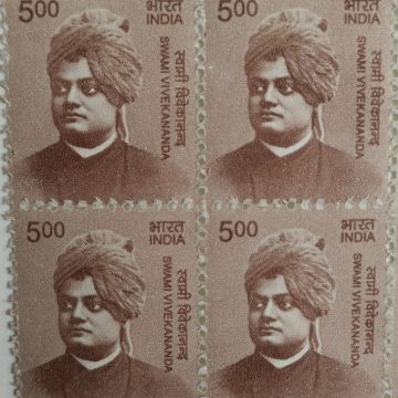 11th Series Swami Vivekananda -Rs.5(Df-Block of 4)