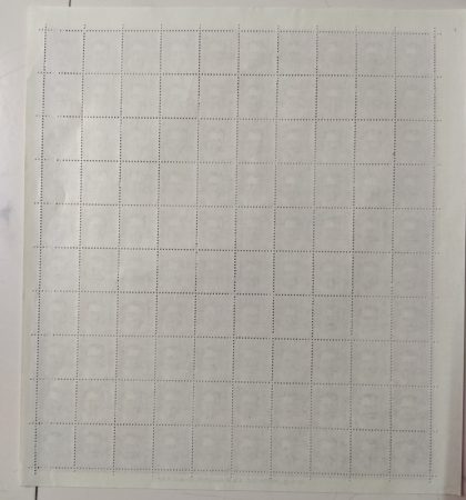 Definitive 11th Series Deendayal Upadhyaya Rs.5 (Stamp Full Sheet) - 100 Stamp - Image 2