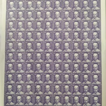 Definitive 11th Series Jawahrlal Nehru Rs.5 (Stamp Full Sheet) - 100 Stamp