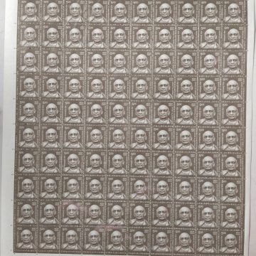 Definitive 11th Series Sardar Valalabhai Patel Rs.5 (Stamp Full Sheet) - 100 Stamp