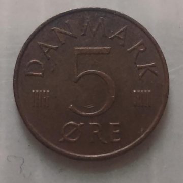 DENMARK 5 ORE 1978(USED)