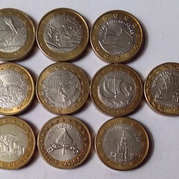 EXONUMIA - 1 XEROS - Set of 10 coins