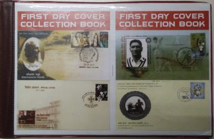 FDC Album - Stock Books, 20 Sheets / 40 Sides-Fine Quality-Fresh Stock 80 # FDC BIG