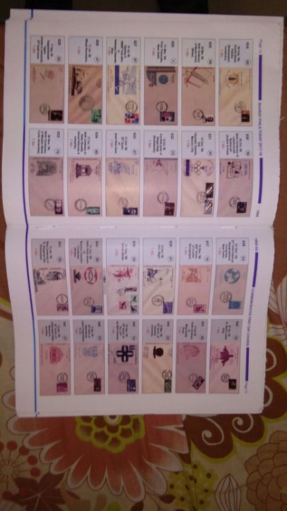 Catalog ON FDC 1957-2017 /Bharat Phila 2017-18 Guide Book - Image 2