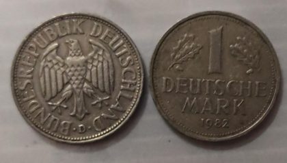 GERMANY 1 MARK 1982(USED)